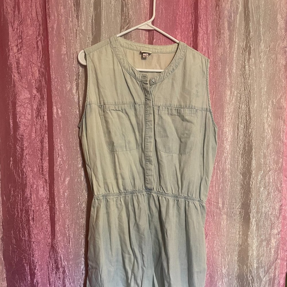 Target Merona sleeveless Chambray dress - XL